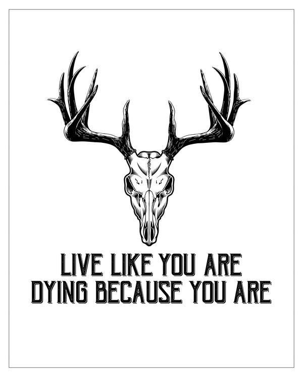 Live Like You Are Dying Because You Are